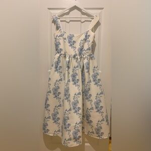 Sachin & Babi Porcelain Print Midi Dress - wedding